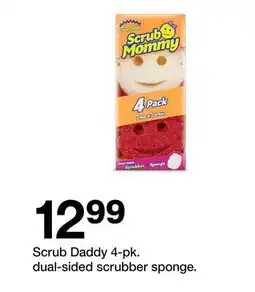 Target Scrub Daddy 4-pk. dual-sided scrubber sponge offer