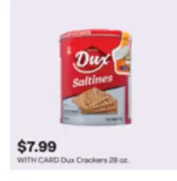 CVS Dux Crackers offer