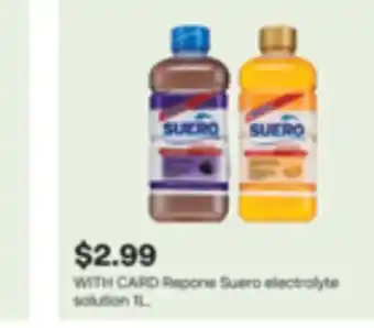 CVS Repone Suero electrolyte solution 1L offer