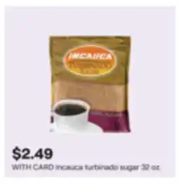 CVS Incauca turbinado sugar offer