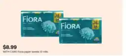 CVS Fiora paper towels offer
