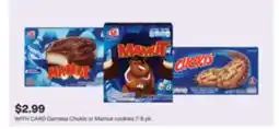 CVS Gamesa Chokis or Mamut cookies offer
