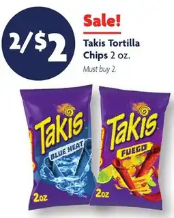 Family Dollar Takis Tortilla Chips offer