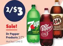 Family Dollar Dr Pepper Products offer