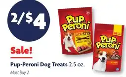 Family Dollar Pup-Peroni Dog Treats offer