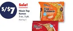 Family Dollar Nissin Top Ramen offer
