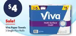 Family Dollar Viva Paper Towels offer