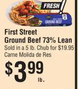 Smart & Final First Street Ground Beef offer