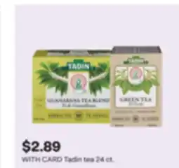 CVS Tadin tea offer