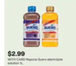 CVS Repone Suero electrolyte solution offer