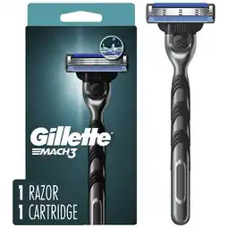 Walgreens Razor Handle + Cartridge with Lubricant Strip for Men offer
