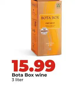 Hy-Vee Bota Box wine offer