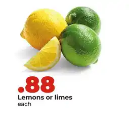 Hy-Vee Lemons or limes offer