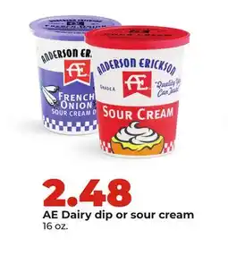 Hy-Vee AE Dairy dip or sour cream offer