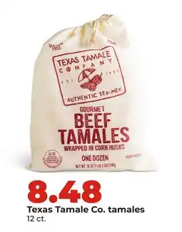 Hy-Vee Texas Tamale Co. tamales offer