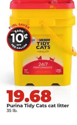 Hy-Vee Purina Tidy Cats cat litter offer