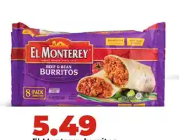 Hy-Vee El Monterey burritos offer