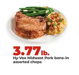 Hy-Vee Hy-Vee Midwest Pork bone-in assorted chops offer