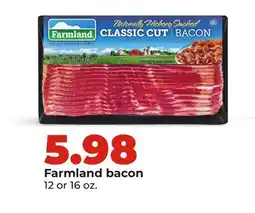 Hy-Vee Farmland bacon offer
