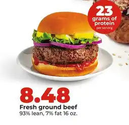 Hy-Vee Fresh ground beef offer