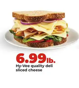 Hy-Vee Hy-Vee quality deli sliced cheese offer