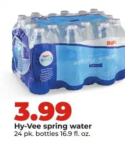 Hy-Vee Hy-Vee spring water offer