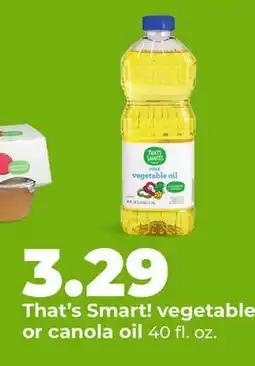 Hy-Vee That's Smart! vegetable or canola oil offer