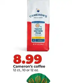 Hy-Vee Cameron's coffee offer