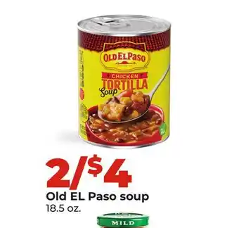 Hy-Vee Old EL Paso soup offer