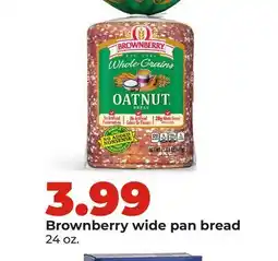 Hy-Vee Brownberry wide pan bread offer