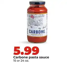 Hy-Vee Carbone pasta sauce offer