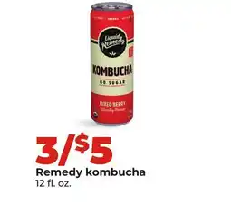 Hy-Vee Remedy kombucha offer
