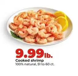 Hy-Vee Cooked shrimp offer