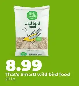 Hy-Vee That's Smart! wild bird food offer