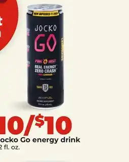 Hy-Vee Jocko Go energy drink offer