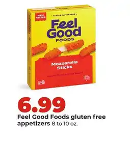 Hy-Vee Feel Good Foods gluten free appetizers offer