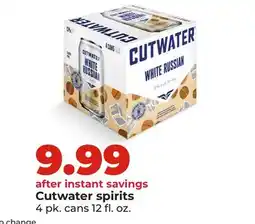 Hy-Vee Cutwater spirits offer