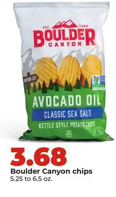 Hy-Vee Boulder Canyon chips offer