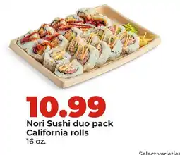 Hy-Vee Nori Sushi duo pack California rolls offer