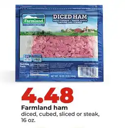 Hy-Vee Farmland ham offer