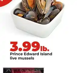 Hy-Vee Prince Edward Island live mussels offer
