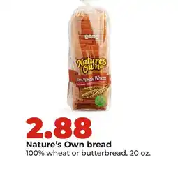 Hy-Vee Nature's Own bread offer
