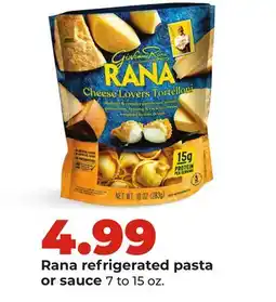 Hy-Vee Rana refrigerated pasta or sauce offer