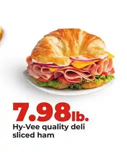 Hy-Vee Hy-Vee quality deli sliced ham offer