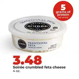 Hy-Vee Soirée crumbled feta cheese offer