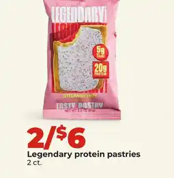 Hy-Vee Legendary protein pastries offer