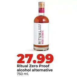 Hy-Vee Ritual Zero Proof alcohol alternative offer
