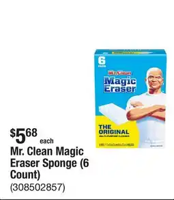 The Home Depot Mr. Clean Magic Eraser Sponge (6 Count) offer