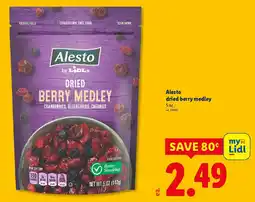 Lidl Alesto dried berry medley offer