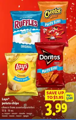 Lidl Lays potato chips offer